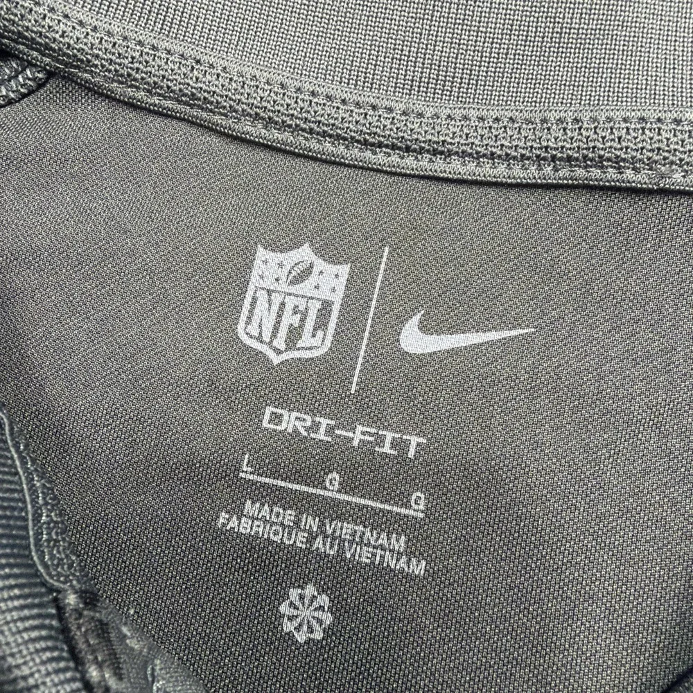 NIKE DALLAS COWBOYS Polo Shirt Mens Large L Gray Dri-Fit Golf Modern NFL   New!!